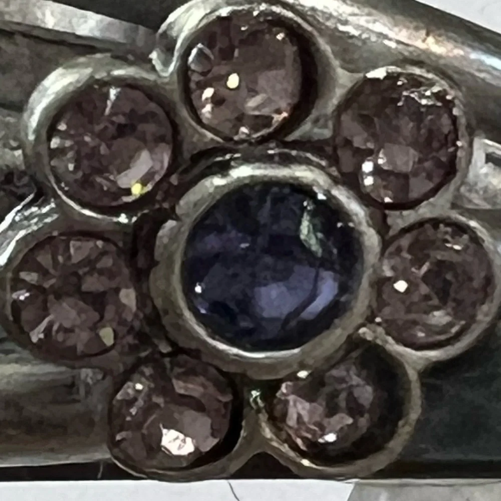 New Pilgrim Danish Design Stackable Rings Size 6 Floral Crystals Enamel NWT - Picture 5 of 15